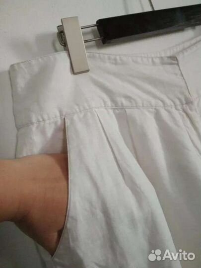 Капри натуральный лён и шёлк