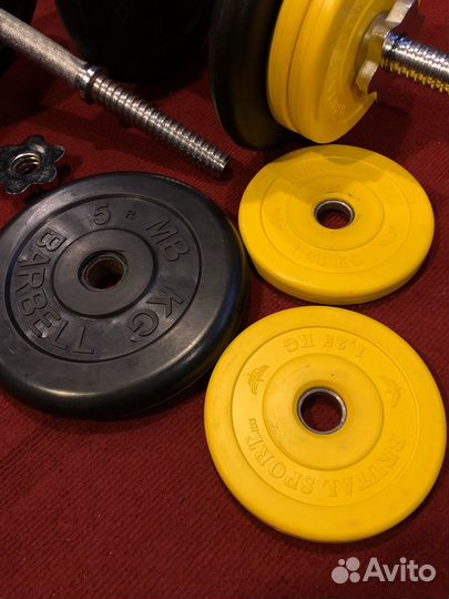 Гантели разборные 34кг