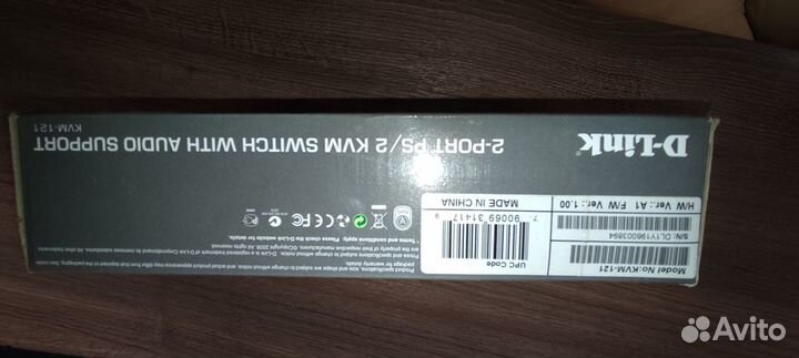 Переключатель D-Link KVM switch PS/2