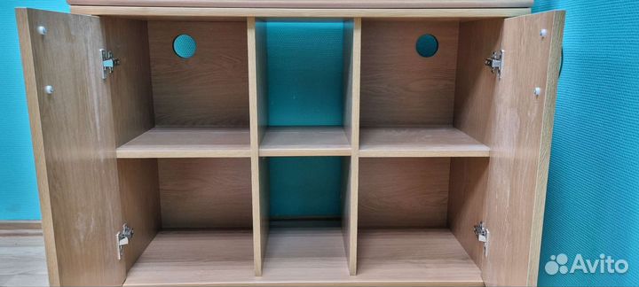 Аквариум новый с тумбой 200л цвет бук