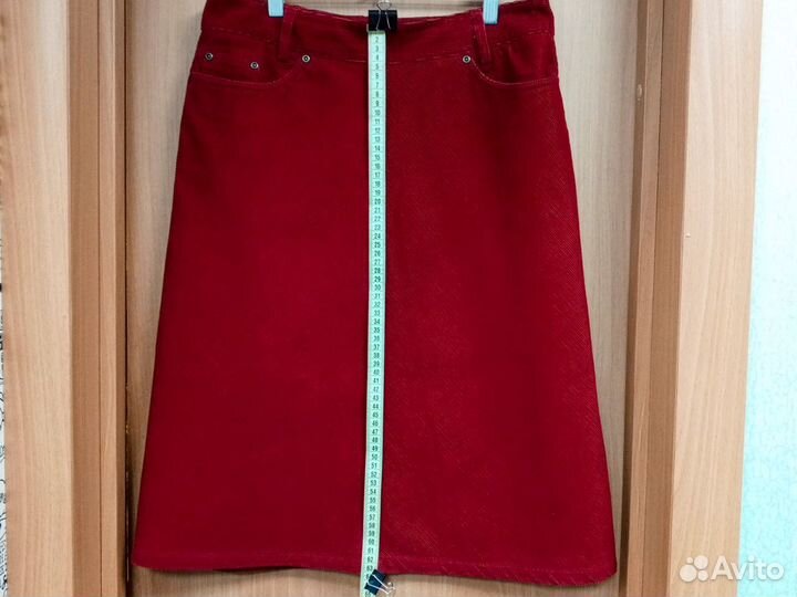 Юбка вельветовая 48