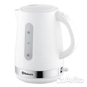 Чайник электр SA-2343W (1.7) бел