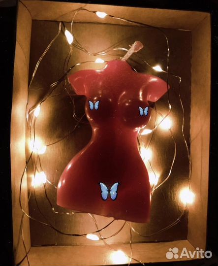 Свеча женское тело