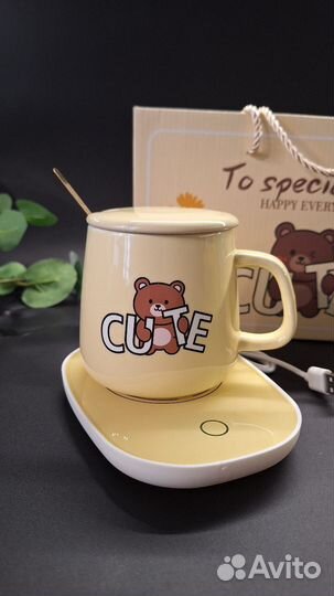 Кружка с подогревом Cute