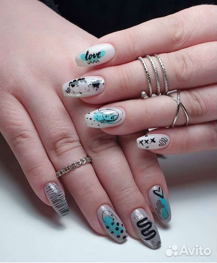 Маникюр с покрытием. Педикюр