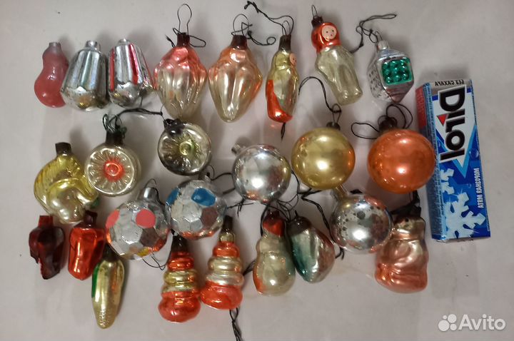 Игрушки ёлочные 