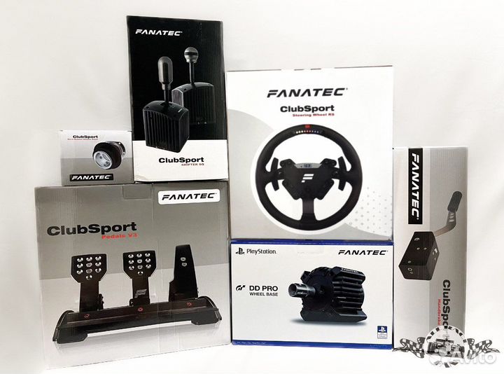 Fanatec DD Pro Комплекты для PS,PC,Xbox В наличии