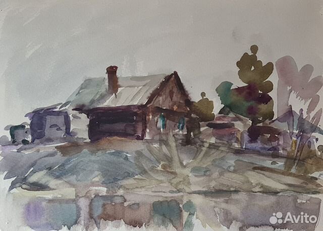 В.А. Алеексеев 1980 г. акварель (24)