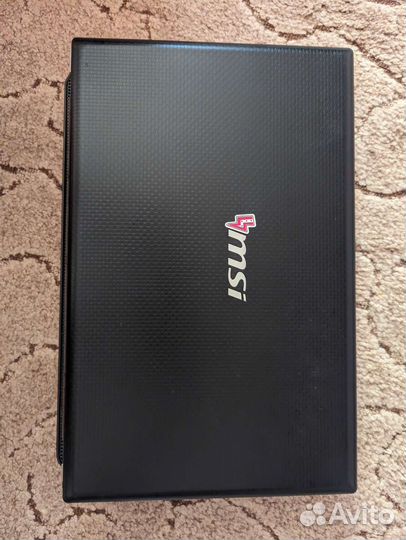 Мощный игровой ноутбук MSI i5 GTX660