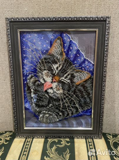 Картины вышитые бисером