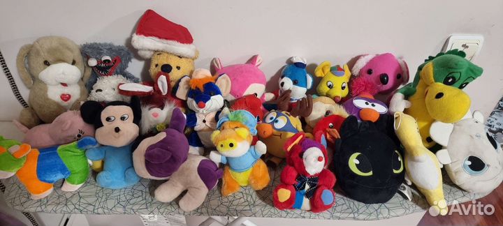 Мягкие игрушки пакетом