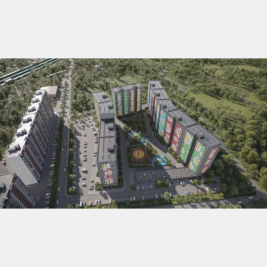Квартира-студия, 51,8 м², 1/18 эт.