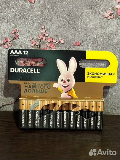 Батарейки duracell аа и ааа