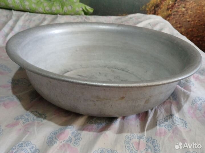 Тазик алюминиевый СССР