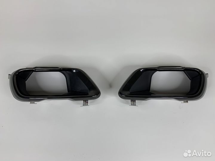 Насадки черные BMW X5 G05 X6 G06 X7 G07