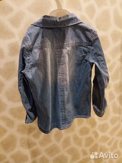 Джинсовая рубашка