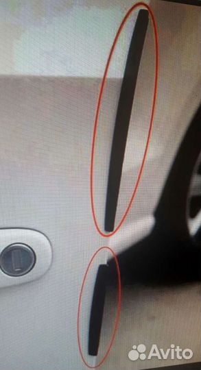 Набор силиконовых накладок для защиты кромки двери