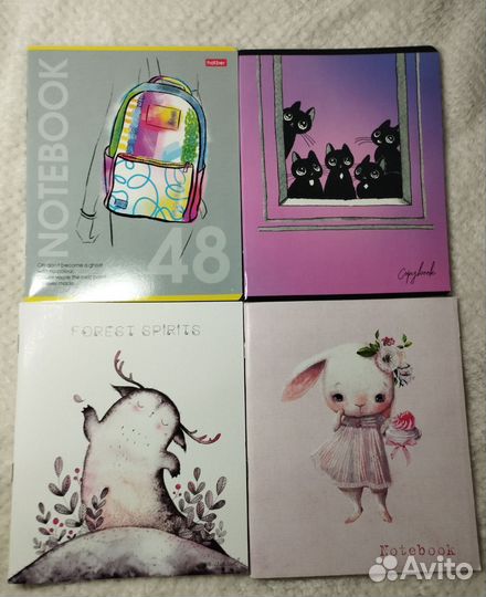 Теради 48 листов из Информат. Листы белые