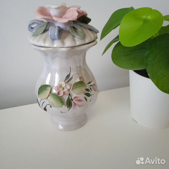Маленькая вазочка СССР фарфор