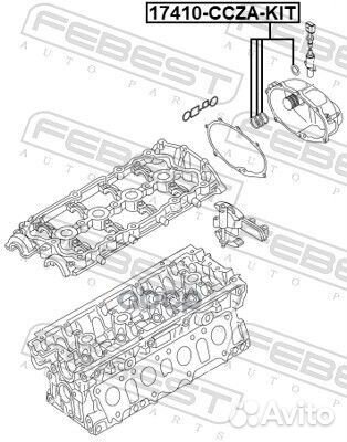 Кольцо уплотнительное клапана соленоида