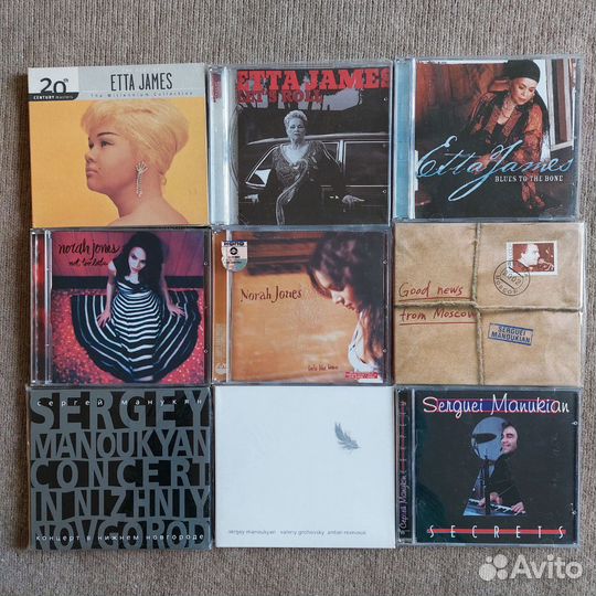 CD диски в основном Фирменные Rock, jazz, Pop