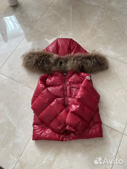 Зимний костюм для девочки moncler 104