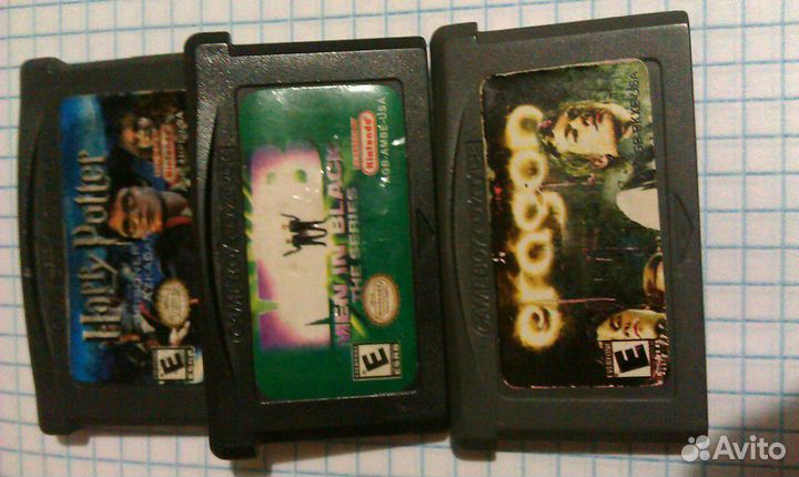 Катриджи Game Boy Advance Japan оригинал