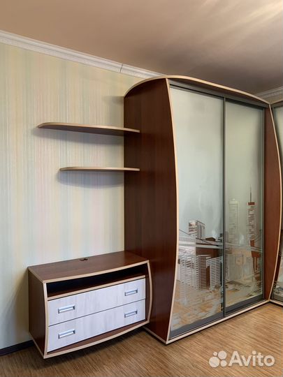 Шкаф купе с комодом / бу