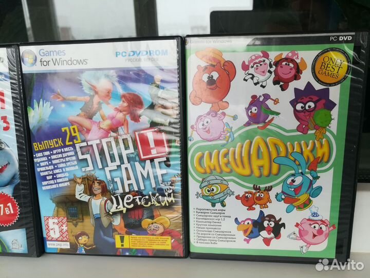 Детские компьютерные игры разные