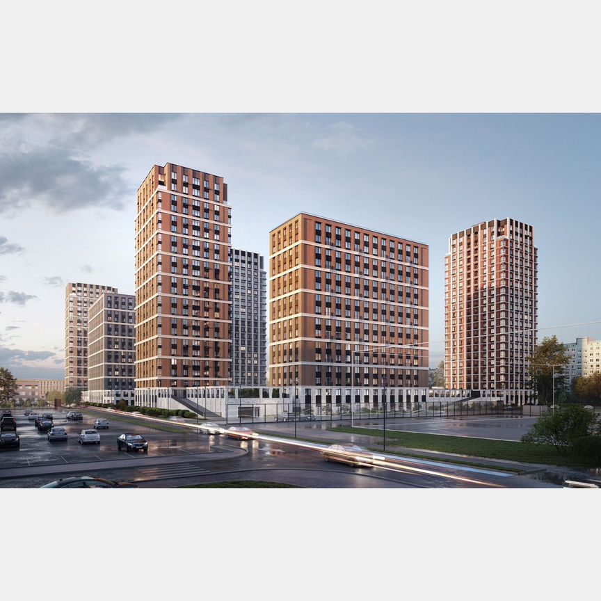 1-к. квартира, 40,7 м², 16/23 эт.