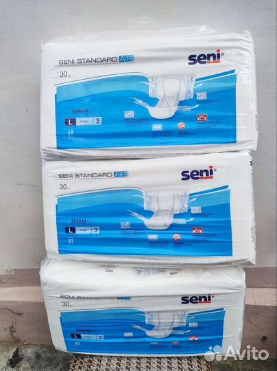 Памперсы для взрослых seni 3