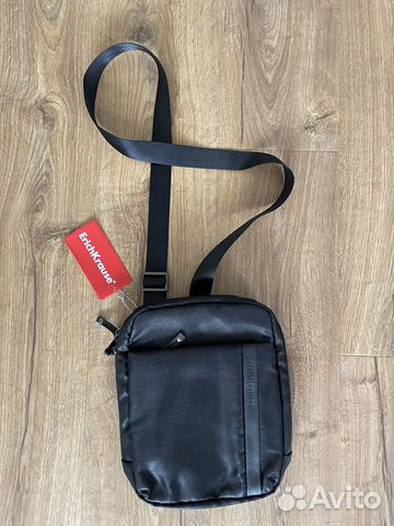 Сумка мужская на длинном ремешке 27*22*6 см