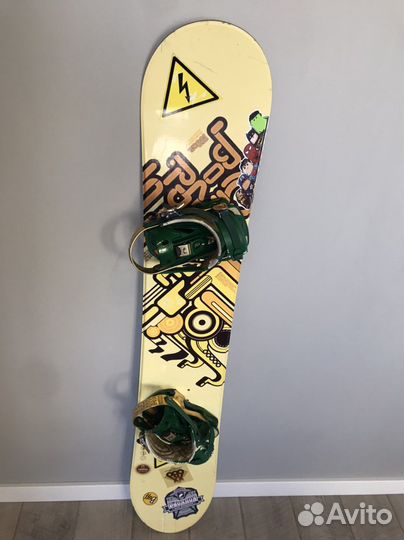 Сноуборд Atom Cocoa-b 158 см. + крепы Drake