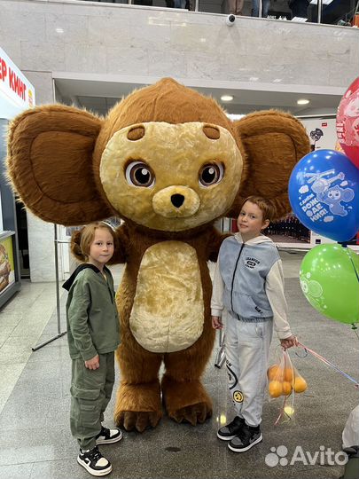 Поздравление от Плюшевого ушастика Чебурашки