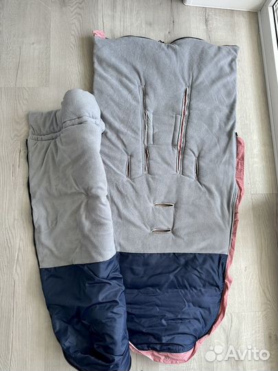 Зимний конверт в коляску Lamby baa