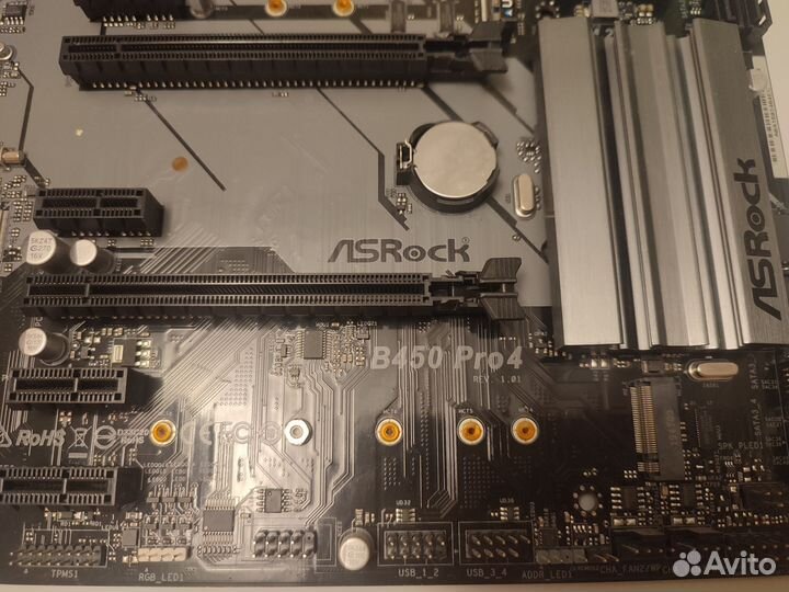Материнская плата ASRock B450 Pro 4
