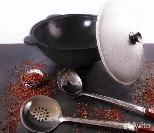 Казан чугунный