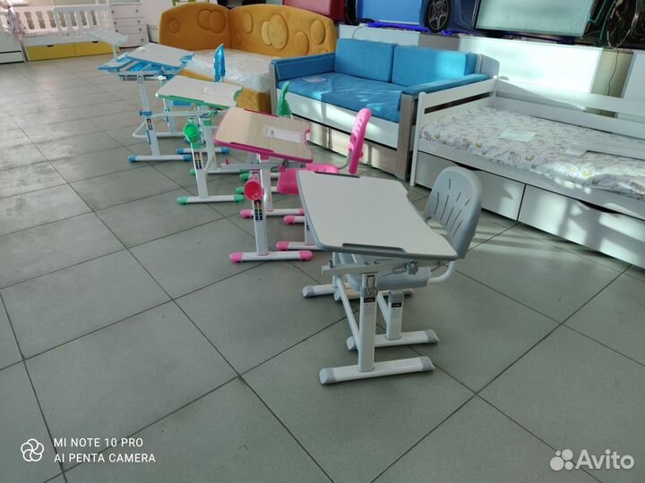 Растущая парта + стул
