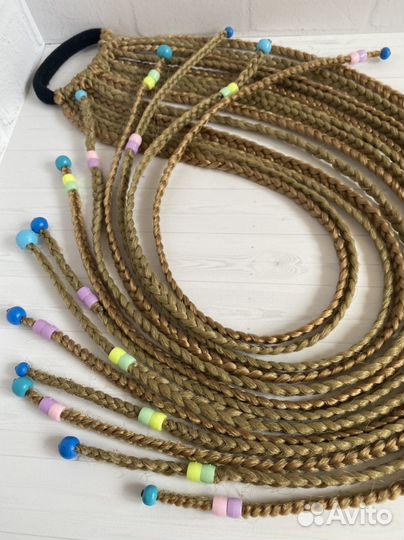 Афрорезинка / резинка с афрокосами