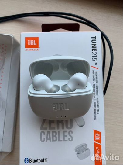 Беспроводные наушники jbl tune 215 tws