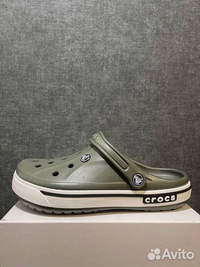Хаки сабо Crocs Crocband 2024 (унисекс)