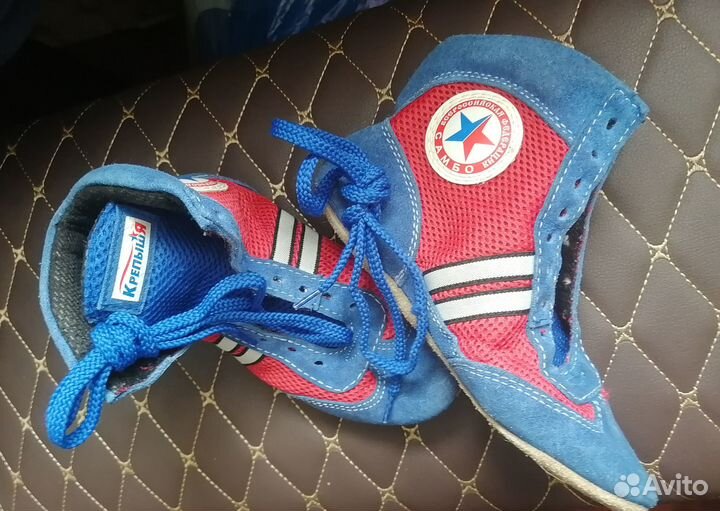 Самбовки крепышя 38р замша