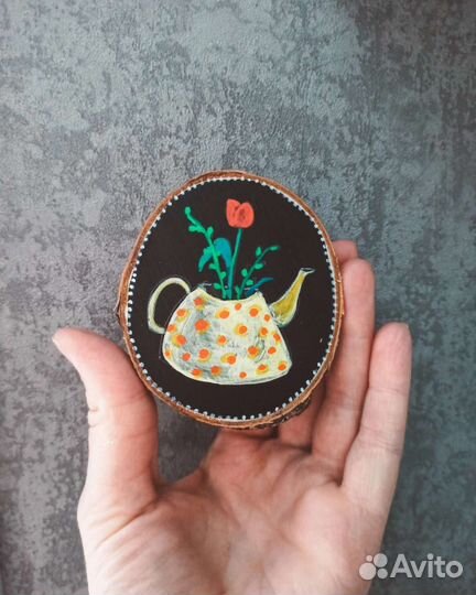 Магниты-сувениры Алтайский букет