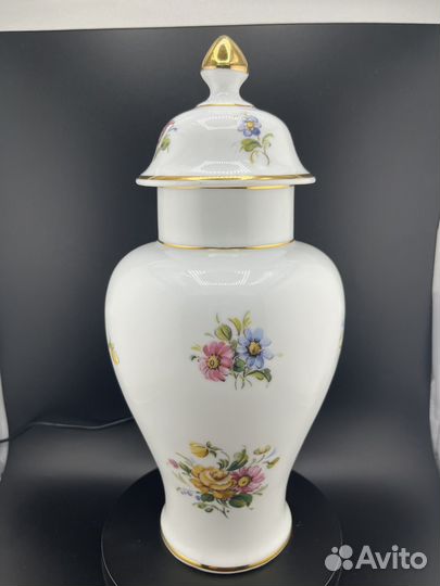 Ваза интерьерная фарфор Дрезден