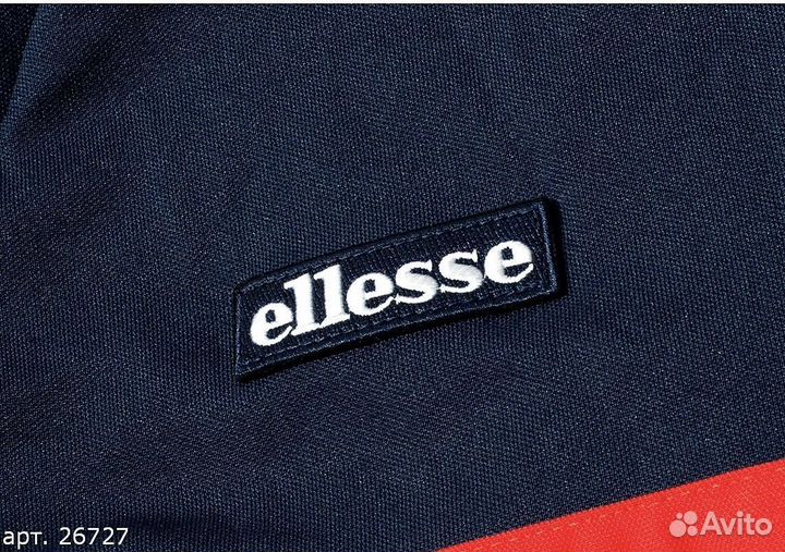 Олимпийка ellesse оригинал белая с синим