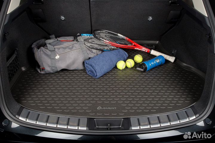 Коврик в багажник suzuki Jimny, 2001- внед. (полиуретан) / Сузуки Джимни