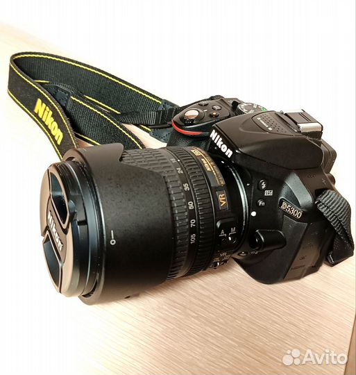 Зеркальный фотоаппарат nikon d5300+nikkor 18-105mm