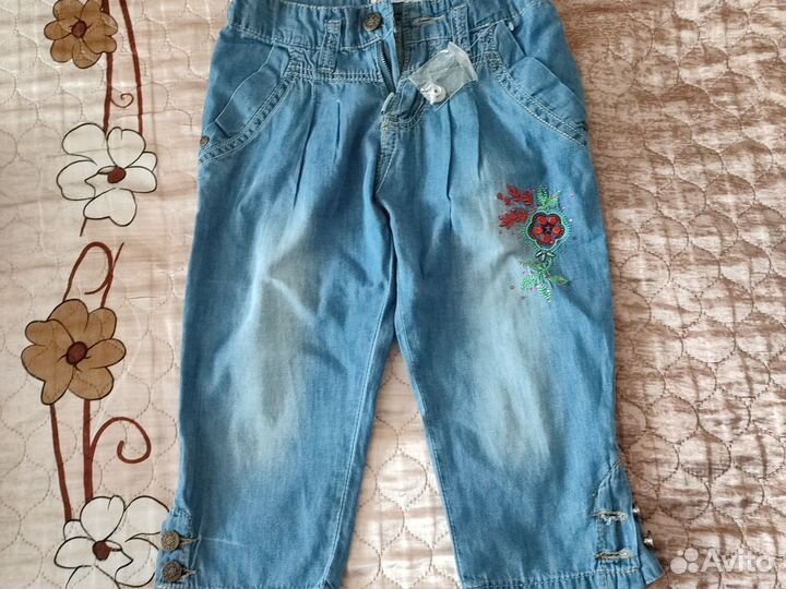 Бриджи для девочки размер 9лет