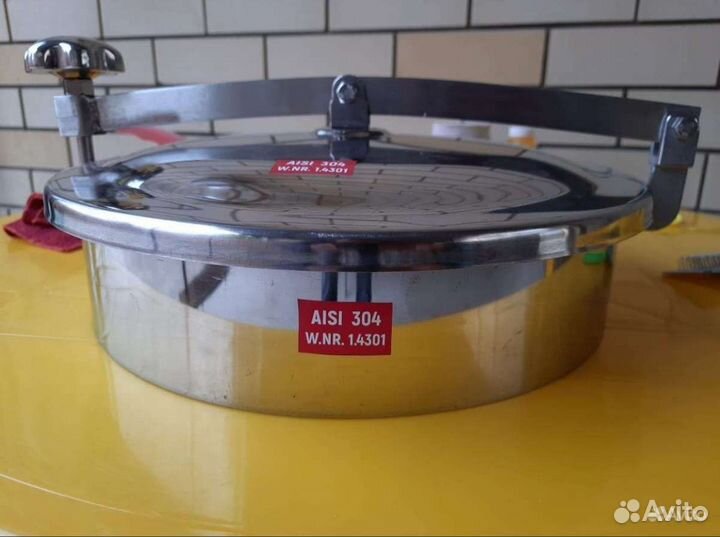 Люк пищевой нержавеющий 20-50 см