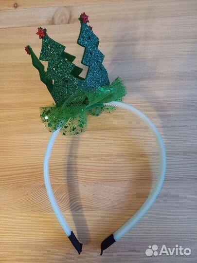 Ободок елочка